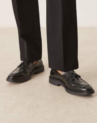 Asos Design Loafers In Black