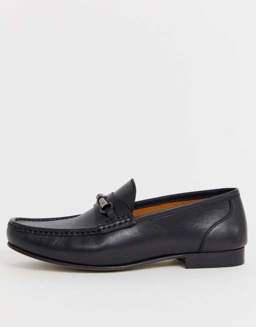 Asos movement cheap leather loafers