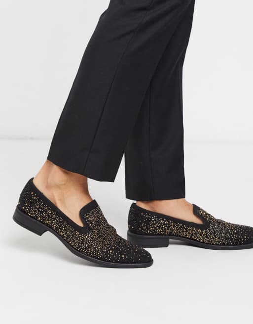 Asos hot sale velvet loafers