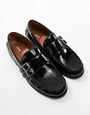 Asos Design Loafers In Black