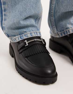Asos Design Loafers In Black