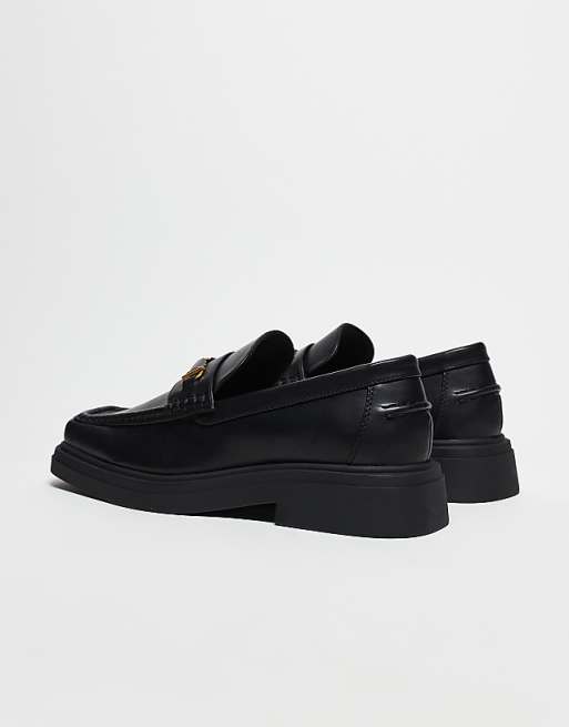 ASOS DESIGN loafers in black with square toe | ASOS ASOS DESIGN loafers in black with square toe | ASOS