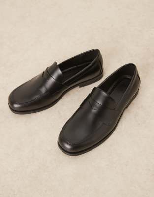 Asos Design Loafers In Black