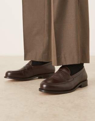  loafers  tumbled leather