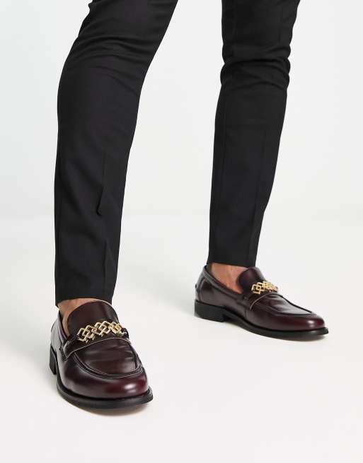 ASOS Design Loafers with Badge Detail