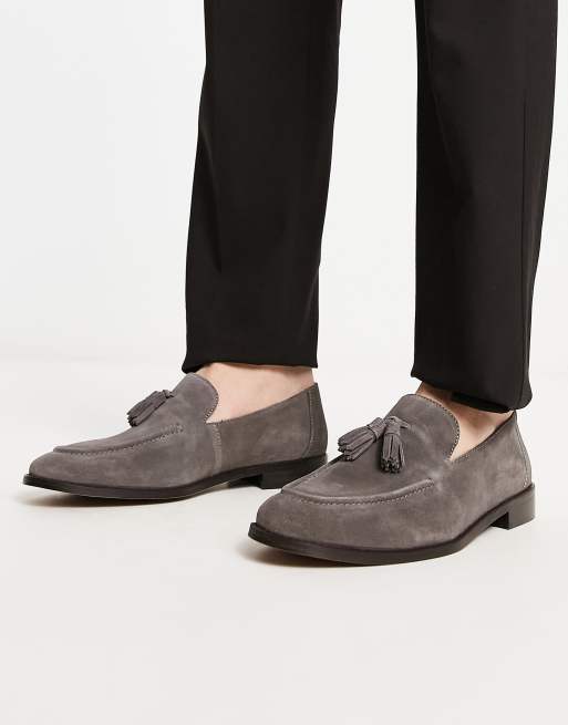 Asos mens cheap suede loafers