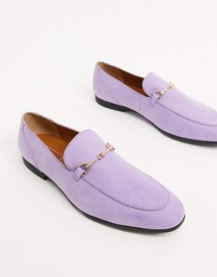 lilac loafers