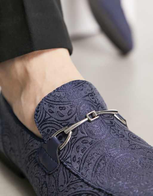 Asos on sale navy loafers