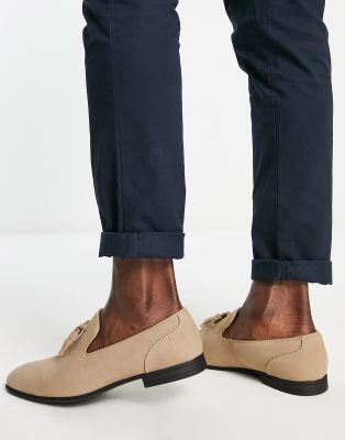 asos beige loafers