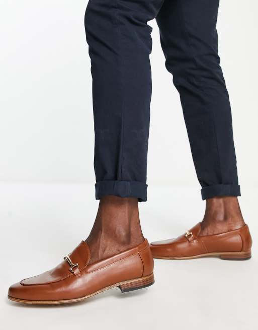 春のコレクション エイソス ASOS DESIGN loafers in brown faux suede