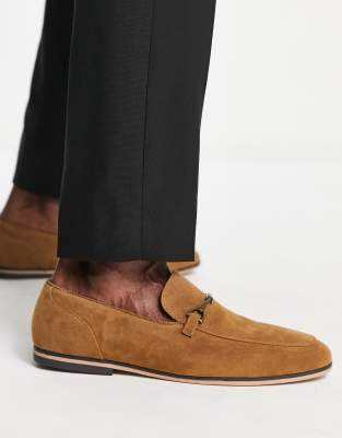 asos mens tan loafers