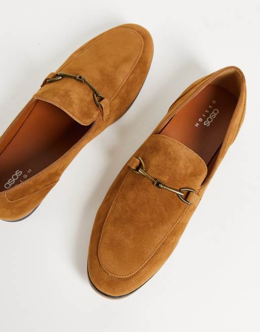 Asos hot sale suede loafers