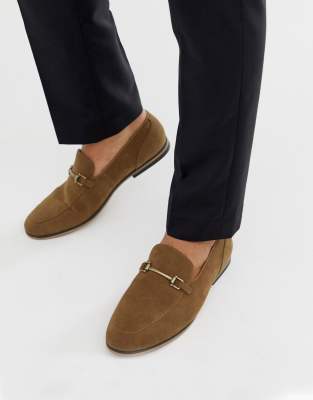 asos mens tan loafers