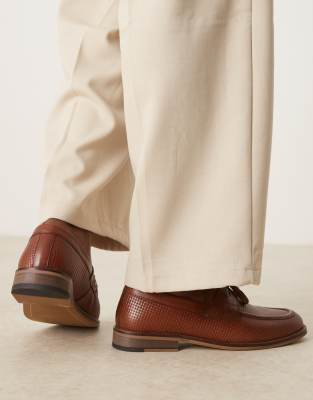 Asos Design Loafers In Multi