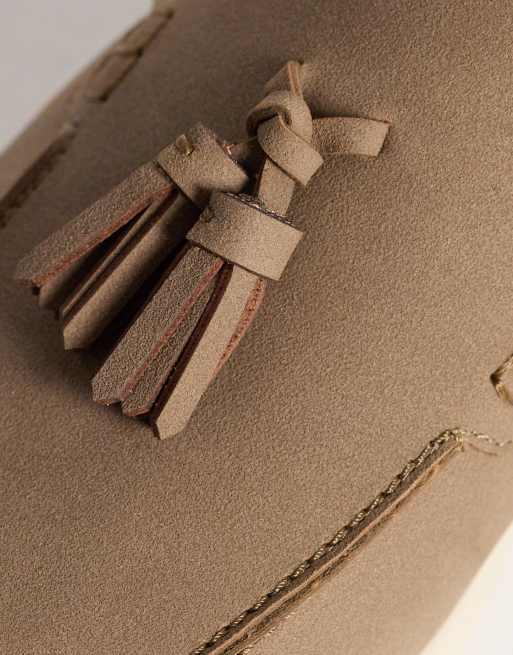 ASOS DESIGN loafers in taupe, 4 of 4