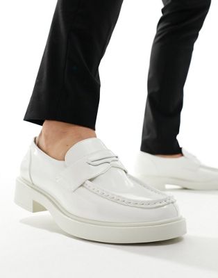  loafers  faux leather
