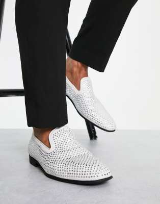 zara silver oxford shoes