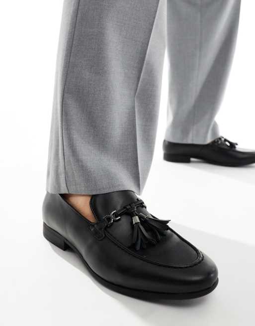 ASOS Design - Loafers van zwart imitatieleer met kwastjes, 2 van 4