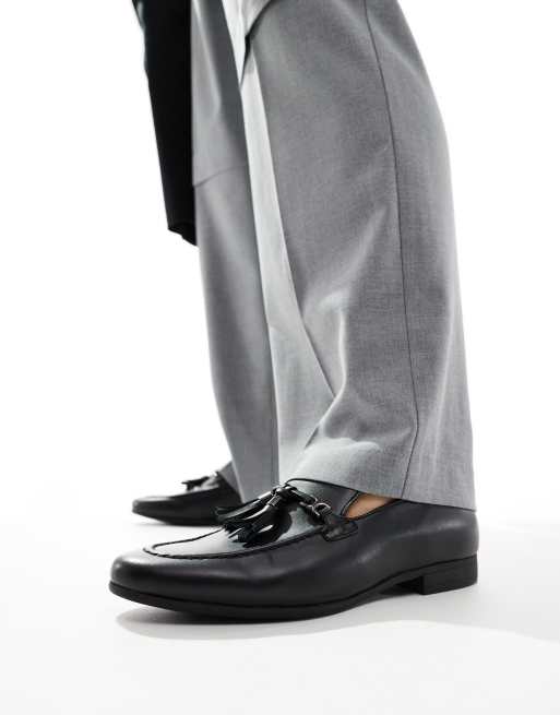 ASOS Design - Loafers van zwart imitatieleer met kwastjes, 4 van 4