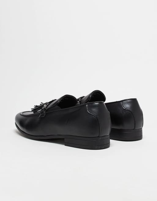  ASOS Design - Loafers van zwart imitatieleer met kwastjes, 4 van 5