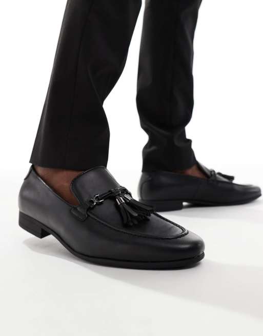  ASOS Design - Loafers van zwart imitatieleer met kwastjes, 5 van 5