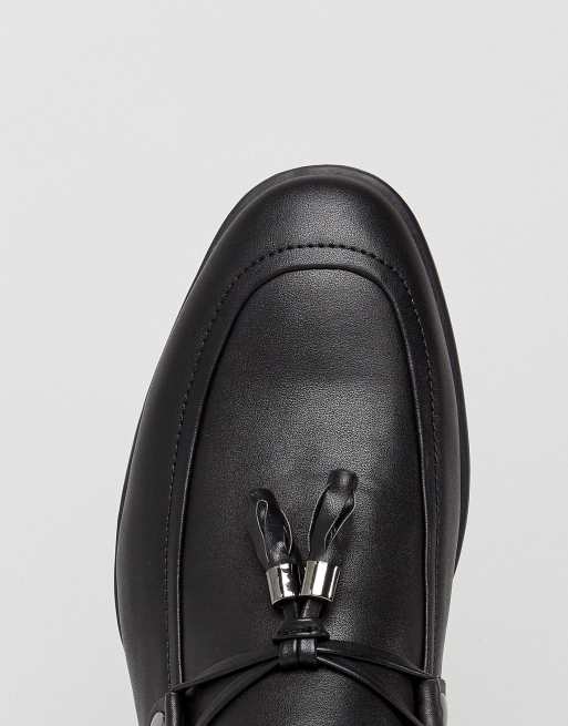 ASOS Design - Loafers van zwart imitatieleer met kwastjes, 3 van 4