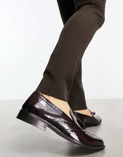 Asos movement clearance leather loafers