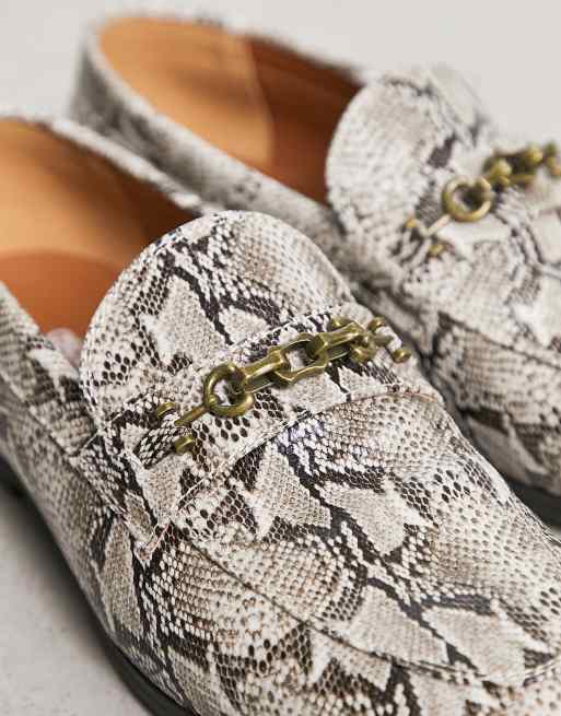 Snakeskin slippers store