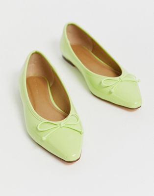 asos lime green shoes