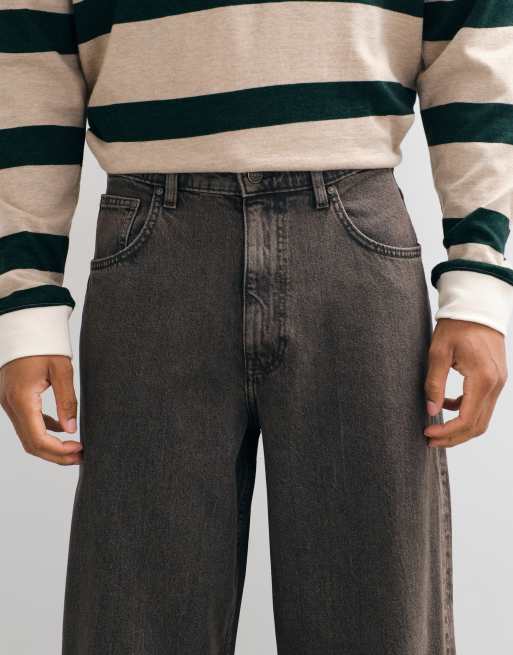 ASOS DESIGN lockere Jeans in brauner Waschung, 4 von 5