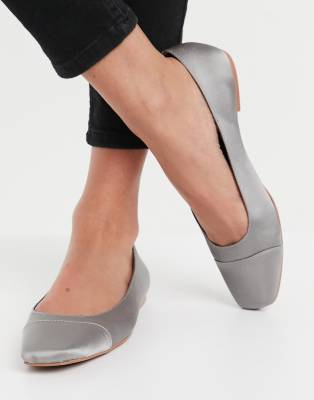 grey ballet flats