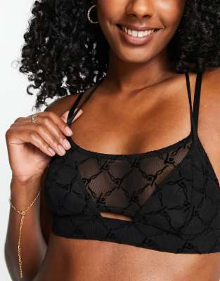 Out From Under Double Layer Lace Bralette