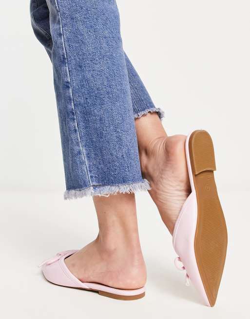 Asos clearance bow mules