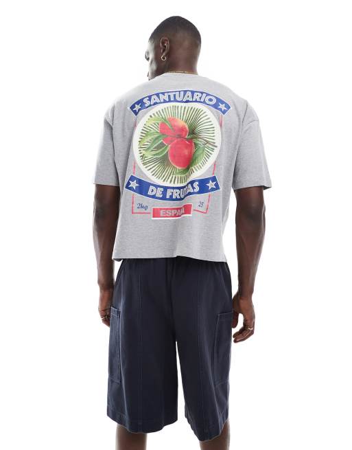 ASOS DESIGN long length canvas cargo shorts in washed navy, 4 of 5
