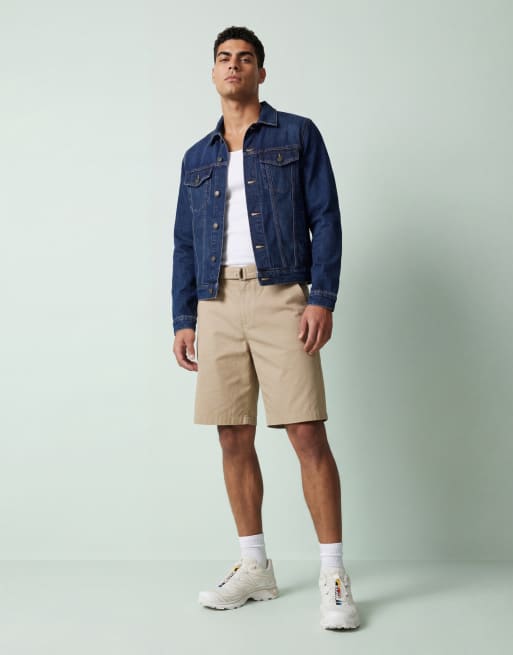 ASOS DESIGN long length jorts in beige (part of a set), 9 of 12