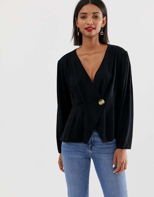 asos asymmetric top