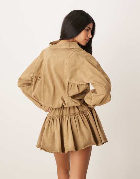 Gold Long Sleeve Dresses | Shop at ASOS