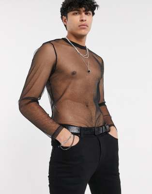 Male Bodysuit with Sleeves, MBSS