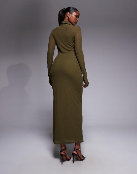 Page 3 - Green Long Sleeve Dresses | Shop at ASOS