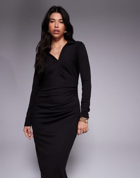 asos long sleeve party dress ASOS Design Sequin Long Sleeve Open Back Midi Dress Sage Green Tall Size 12