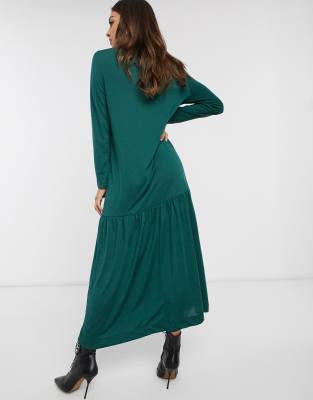 asos green shirt dress