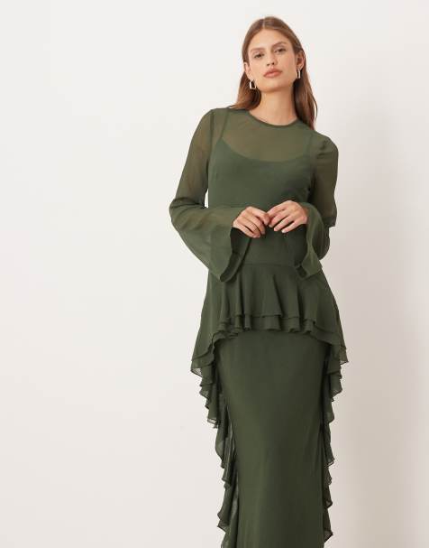 black knit dress Venus Long Sleeve Dress main image 1