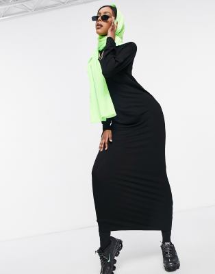 long sleeve maxi dress modest