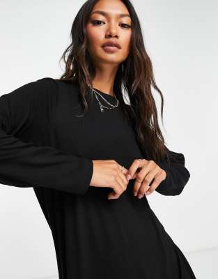 long sleeve tshirt dress