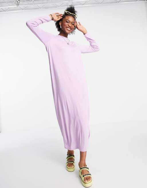 Asos t shirt maxi dress best sale