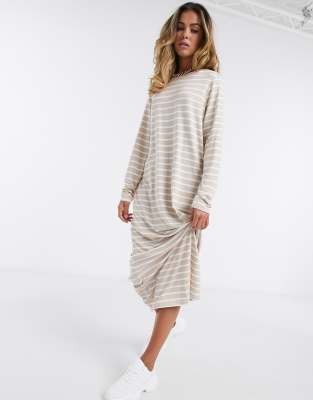 long t shirt maxi dress