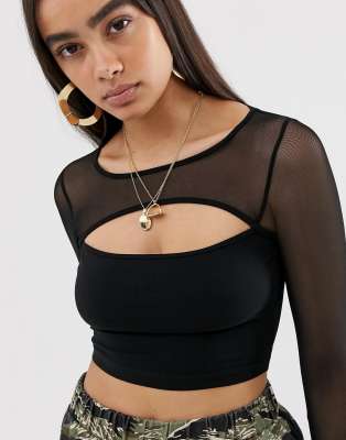 cut out mesh top