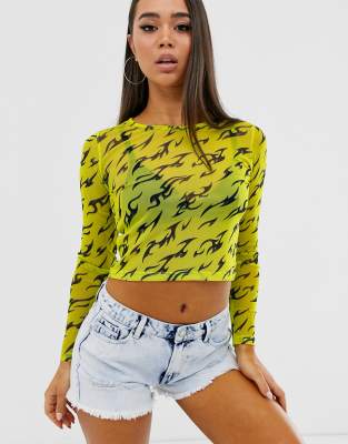 mesh top asos