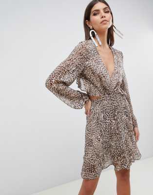 asos animal print dresses