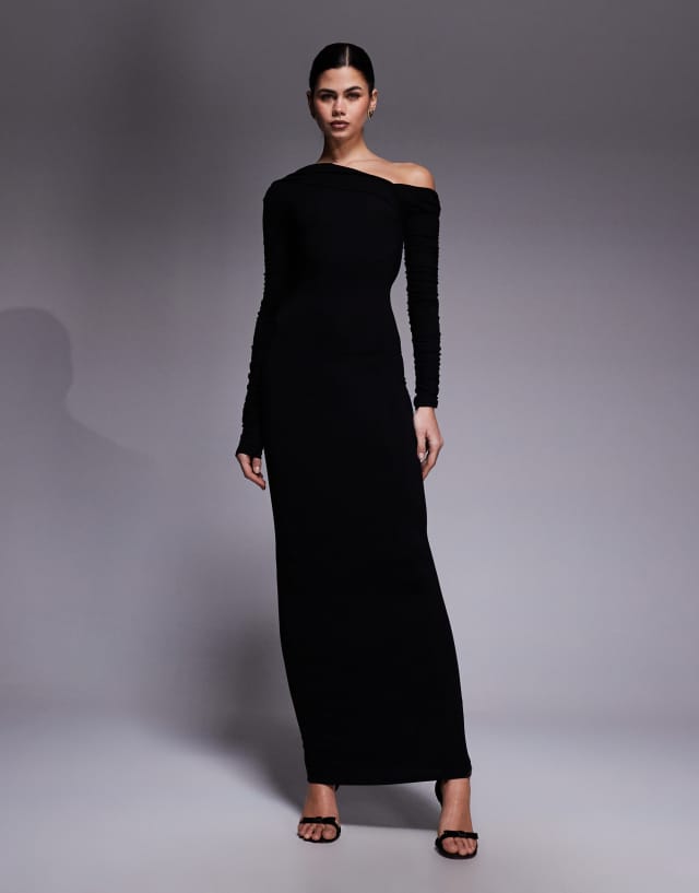 asos black maxi dress Design - - Women - Viscose/Elastane - 0 US eras Inez Backless Cut Out White/Flowers:Size 12 Elevate your everyday style